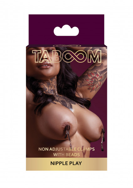 Taboom Non Adjustable Nipple Clamps Beads