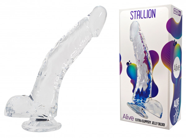 ALIVE Jelly Dildo Stallion