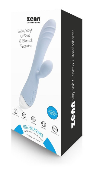 Zenn Silky Soft G-Spot &amp; Clitoral Vibrator