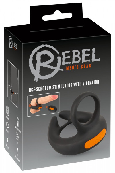 Rebel RC Scrotum Stimulator with Vibrations