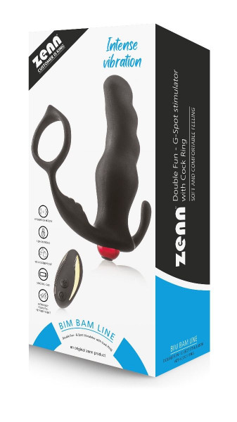 Zenn Double Fun - P-Spot Stimulator + Cock Ring