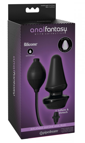 analfantasy Inflatable Silicone Anal Plug