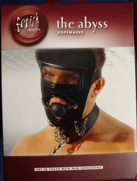 fetish Collection Neopren schwarz Face Maske