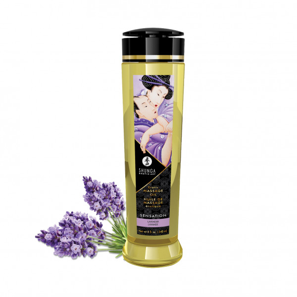 SHUNGA Massage Öl Sensation (Lavender) 240ml