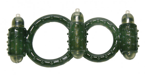 Seven Creations Cock'n'Balls Vibro Harness + Batt.