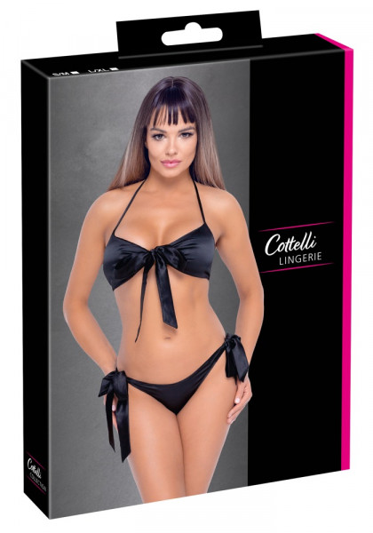 Cottelli Lingerie Schleifen Soft-BH &amp; Slip Set