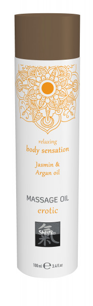 SHIATSU Massage oil erotic - Jasmin &amp; Argan oil 100ml