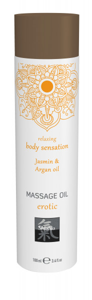SHIATSU Massage oil erotic - Jasmin & Argan oil 100ml