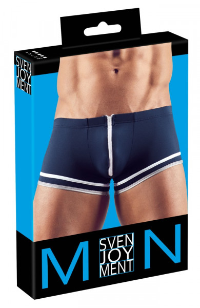 Svenjoyment Herren Pants blue &amp; zipper